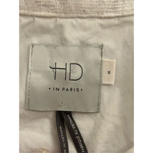 HD in Paris white lace overlay tank dress cotton 2 - Picture 3 of 7